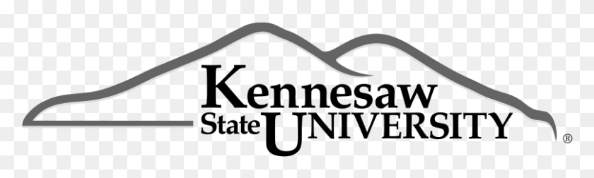 808x199 Kennesaw State University Calligraphy, Bow, Weapon, Weaponry HD PNG Download