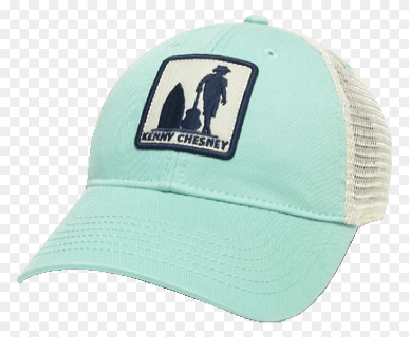 771x632 Kenny Chesney Mint And White Ballcap Baseball Cap, Clothing, Apparel, Cap HD PNG Download