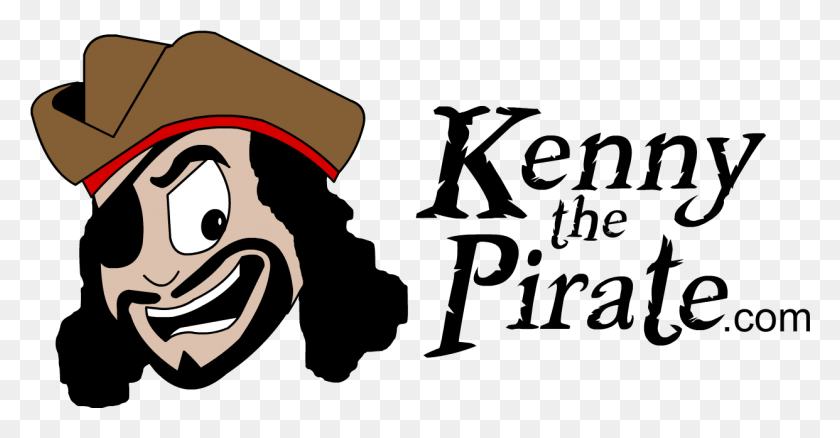1242x602 Kennythepirate Logo New Illustration, Face, Clothing, Apparel HD PNG Download