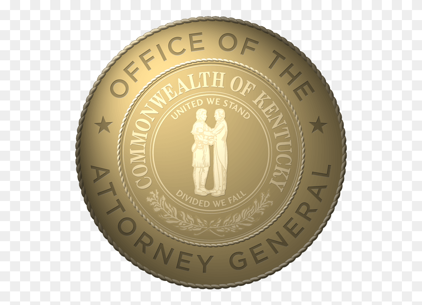543x547 Descargar Png / Trofeo De La Oficina Del Fiscal General De Kentucky, Medalla De Oro Hd Png