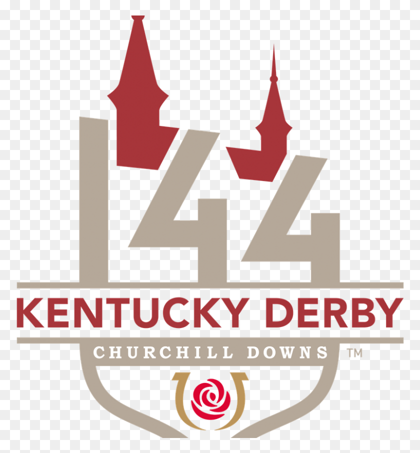 801x869 Логотип Kentucky Derby 144, Текст, Алфавит, Плакат Hd Png Скачать