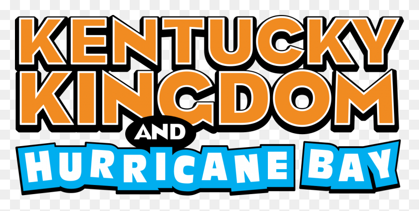 1200x559 Kentucky Kingdom And Hurricane Bay Logo, Text, Word, Alphabet HD PNG Download