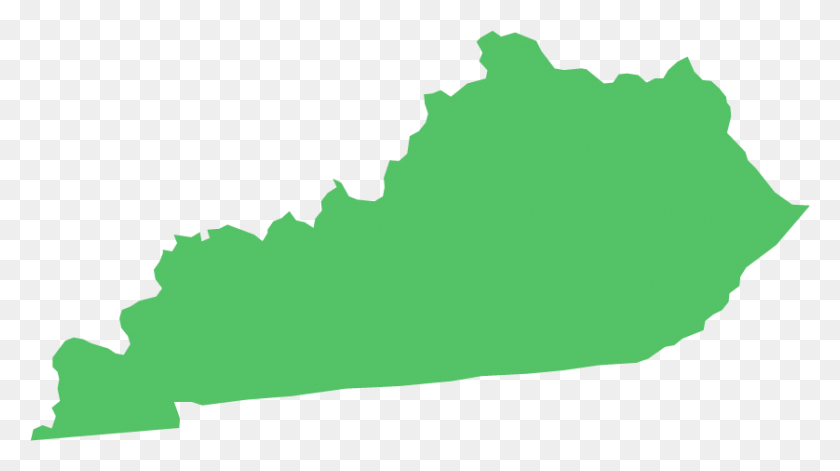 838x442 Kentucky Outline State Kentucky, People, Person, Human HD PNG Download
