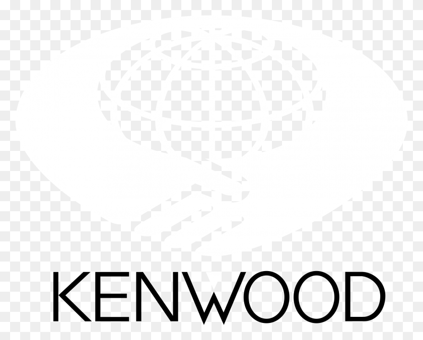 2191x1733 Kenwood Logo Blanco Y Negro Kenwood, Mano, Esfera, Apretón De Manos Hd Png