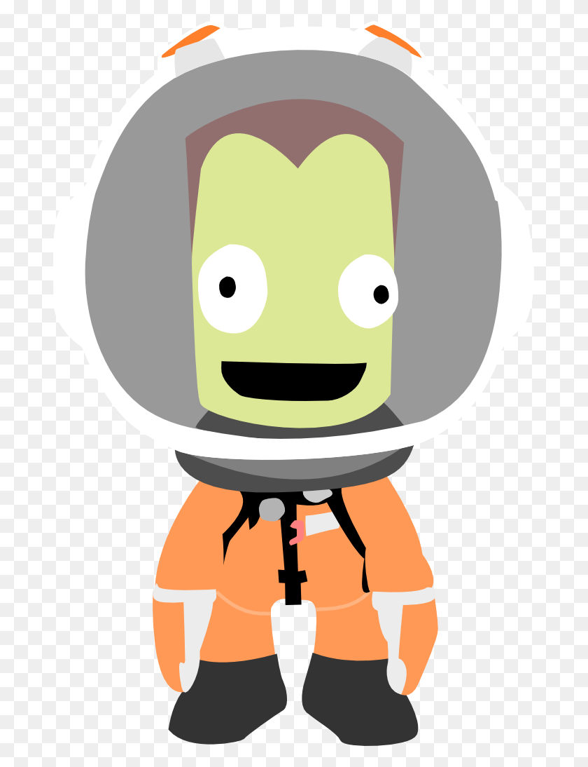 687x1034 Kerbal By Majorfish Kerbal Astronaut, Person, Human, Face HD PNG Download
