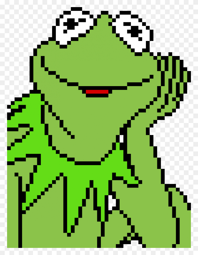 882x1152 Descargar Png Kermit La Rana Kermit Pixel Art, Gráficos, Verde Hd Png