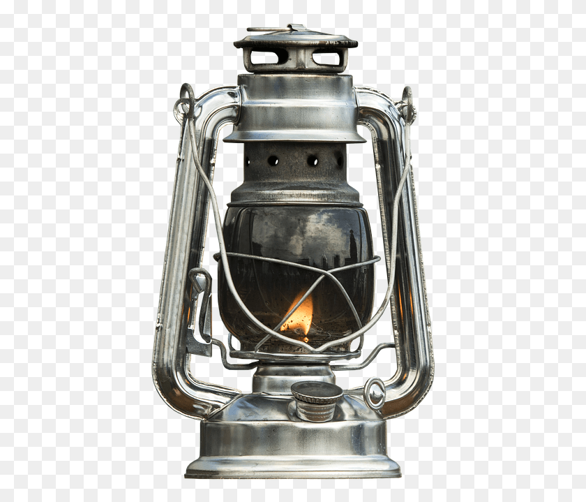 412x659 Kerosene Lamp Lamp Old Wire Mesh Light Lantern Lamp, Headlight HD PNG Download