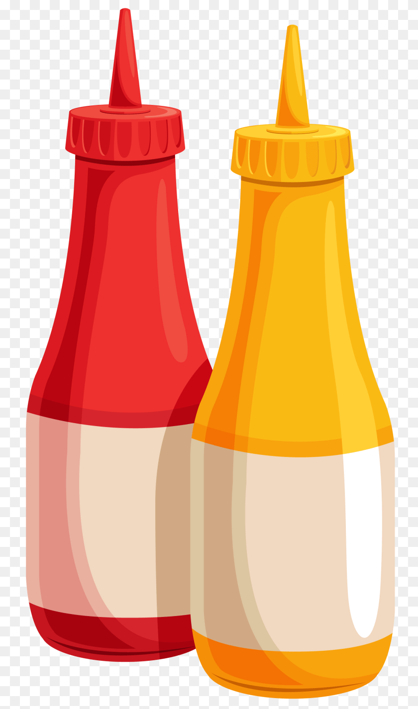 1842x3128 Ketchup Clipart Bbq, Food, Mustard, Bottle, Shaker Transparent PNG