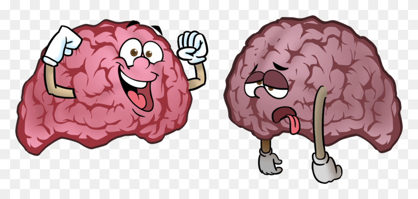 4756x2077 Keto Diet And Brain Health Depressed Brain Cartoon, Hand, Plant, Food HD PNG Download