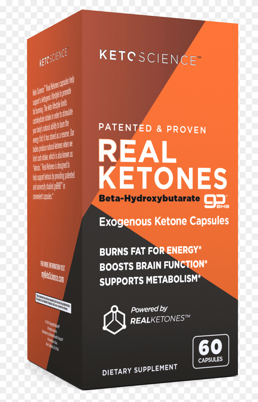 1449x2319 Keto Science Real Ketones Caps Dietary Supplement Capsules Graphic Design, Advertisement, Flyer, Poster HD PNG Download