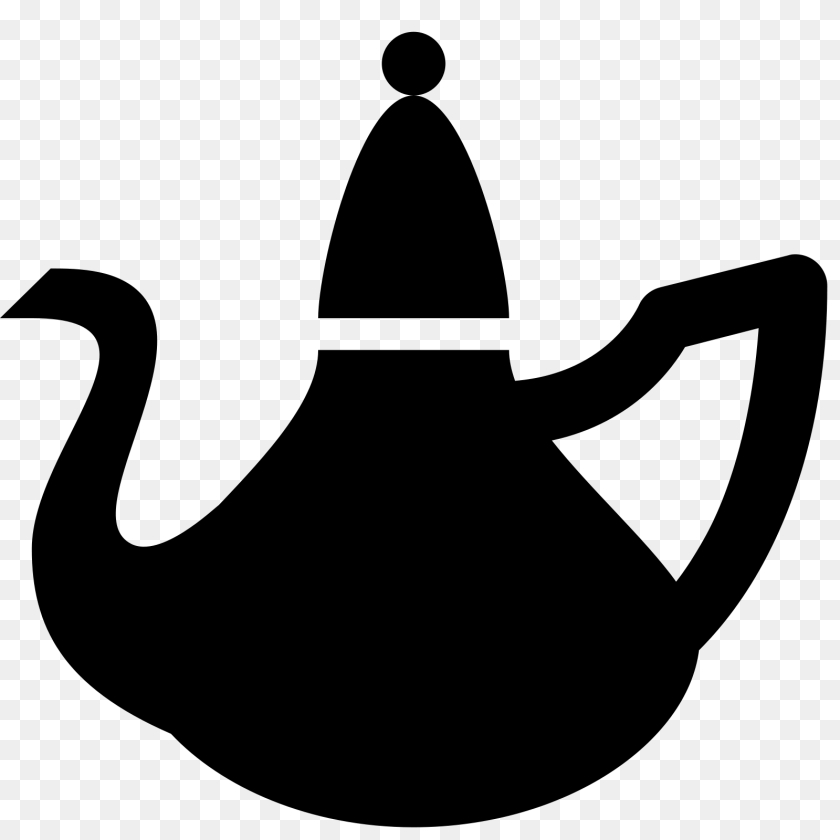1600x1600 Kettle Icon, Gray PNG
