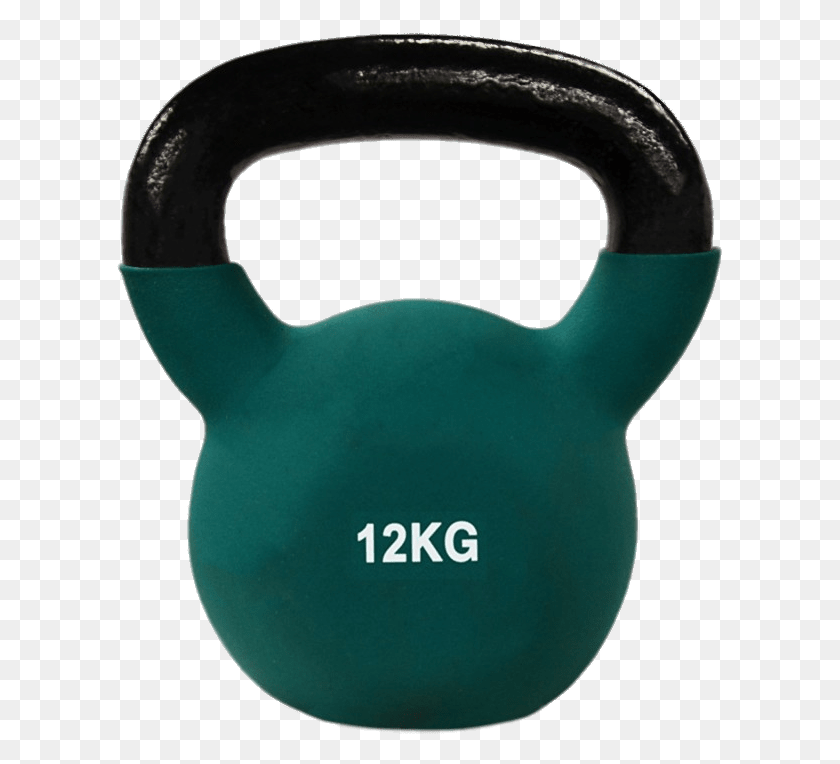 607x704 Kettlebell Rubber Coated Kettlebell Coloured, Kettle, Pot HD PNG Download