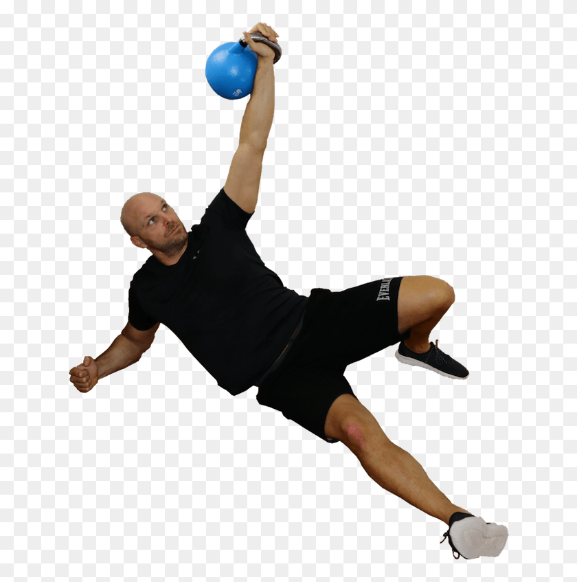 646x787 Kettlebell Turkish Get Up Weight Training, Person, Human, Sphere HD PNG Download