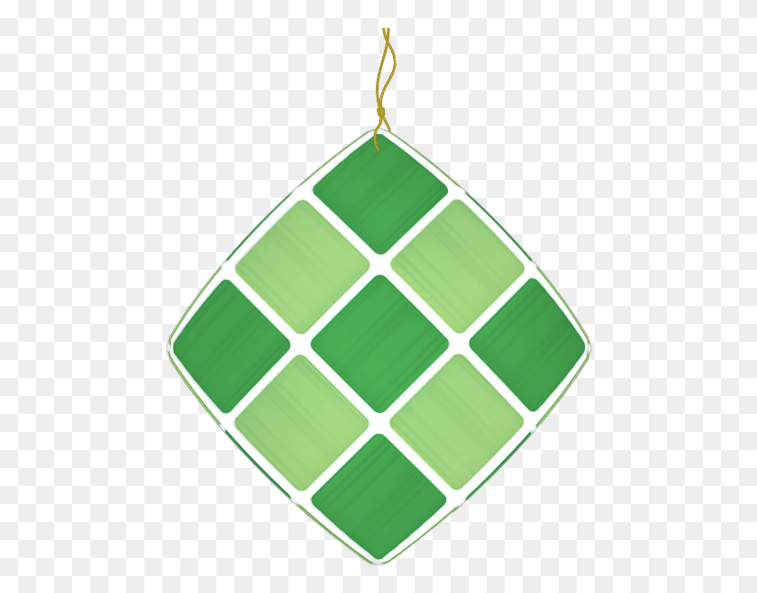 474x599 Ketupat Side Gambar Kupat, Rubix Cube, Triangle HD PNG Download