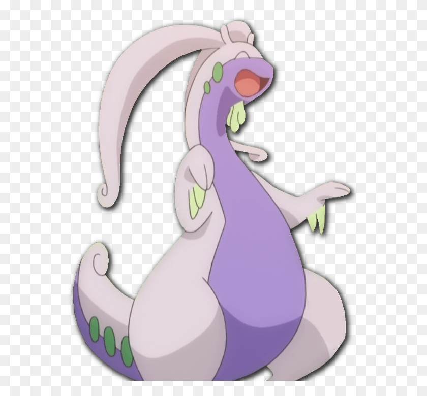 573x720 Kevfin On Twitter Goodra Transparent, Animal, Mammal HD PNG Download