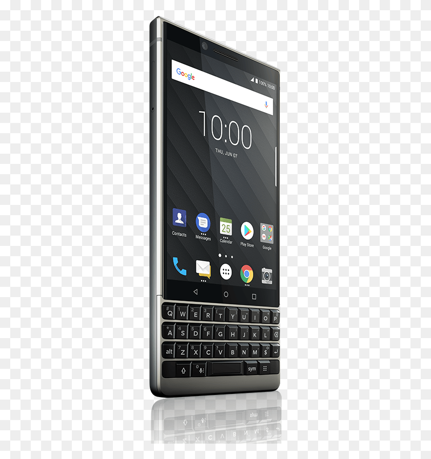 259x836 Key 2 Front View Blackberry Key, Mobile Phone, Phone, Electronics HD PNG Download