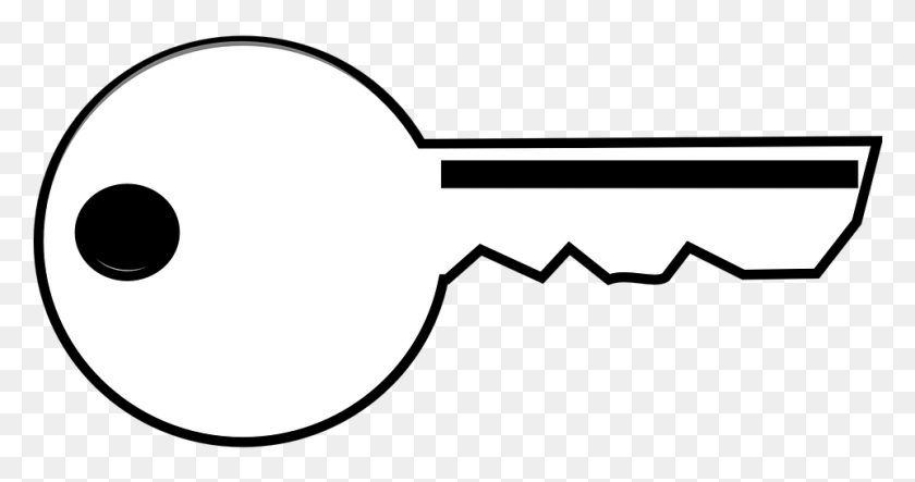961x473 Key Access Free Vector Graphic On Pixabay Key Images Black And White HD PNG Download