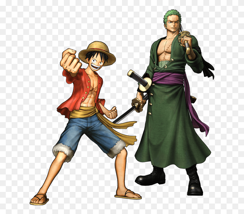 637x676 Descargar Png / Luffy Pirate Warriors, Persona, Sombrero, Ropa Hd Png