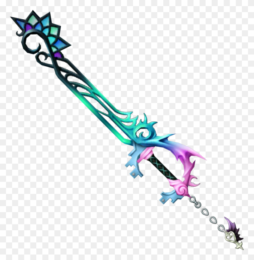 838x858 Keyblade, Weapon, Weaponry, Sword HD PNG Download