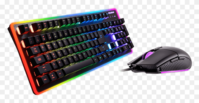 786x379 Keyboard And Mouse Cougar Deathfire Ex Keyboard, Computer Keyboard, Computer Hardware, Hardware HD PNG Download