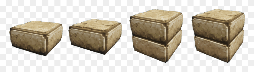 1902x439 Keyboard Arrow Downclick To Reveal Minecraft 3d Stair Model, Furniture, Box HD PNG Download