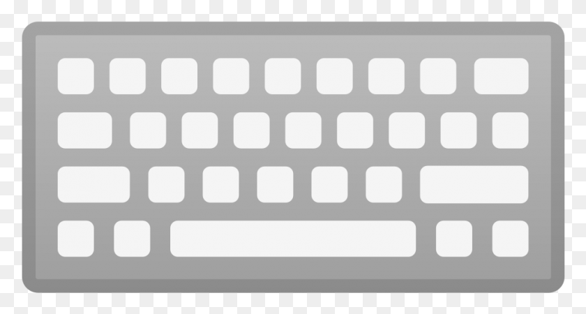 962x482 Keyboard Icon Google Keyboard Icon, Text, Computer Keyboard, Computer Hardware HD PNG Download