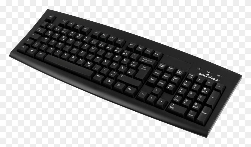 2953x1635 Keyboard Usb Ip68 Disinfectable Seal Shield Ssksv208de Keyboard Ducky One, Computer Keyboard, Computer Hardware, Hardware HD PNG Download