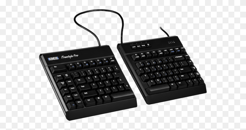 575x385 Keyboard When Typing I Kinesis Freestyle Pro, Computer Keyboard, Computer Hardware, Hardware HD PNG Download