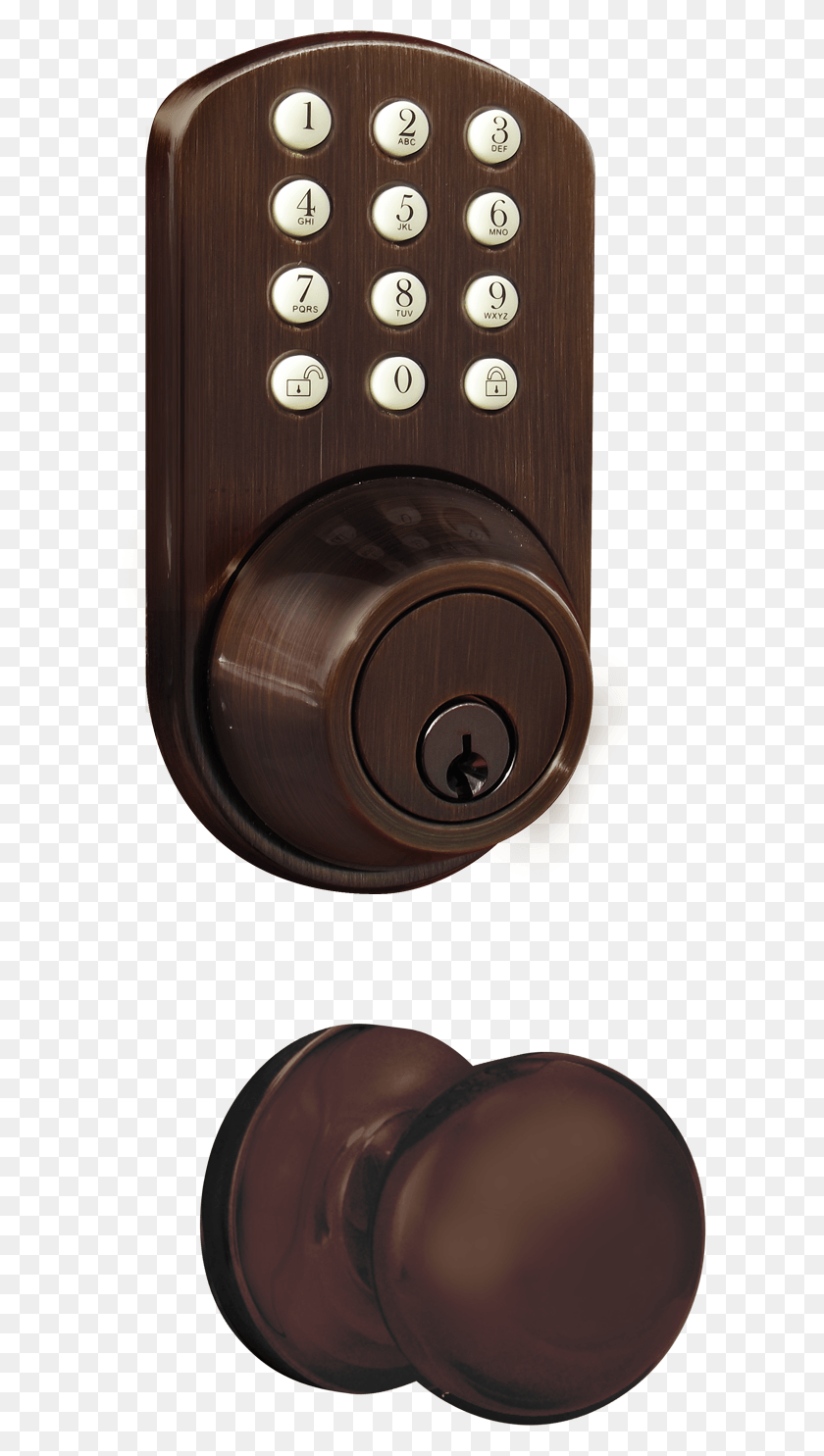 600x1425 Комбинированный Набор Дверных Засовов И Дверных Ручек Для Входа Без Ключа Без Ключа, Кодовый Замок Hd Png Скачать