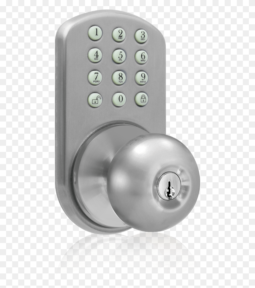 479x888 Keyless Entry Knob Door Lock With Electronic Digital, Remote Control, Electronics, Combination Lock HD PNG Download