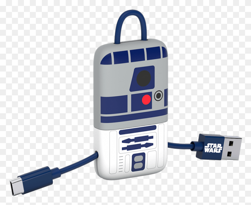 782x630 Keyline Micro Star Wars R2d2 1 22147 Star Wars Lightning Cable, Electronics, Dynamite, Bomb HD PNG Download