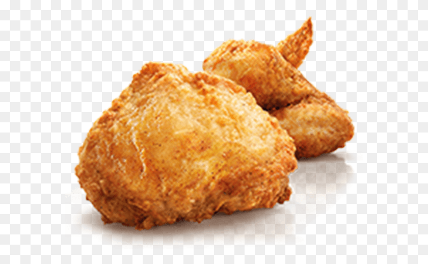 585x458 Kfc Chicken Pieces, Fried Chicken, Food, Bread HD PNG Download