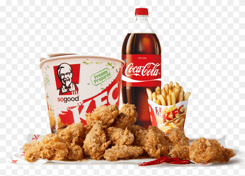 1000x718 Kfc Food, Fried Chicken, Person, Face, Head Clipart PNG