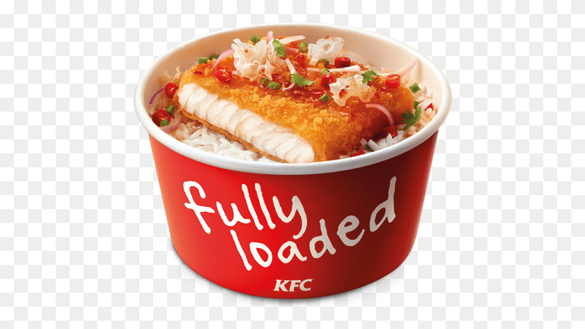 460x412 Kfc Rice Bowl Thailand, Food, Cream, Dessert HD PNG Download