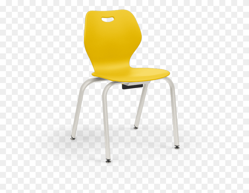 684x591 Ki Intellect Wave Series Classroom 4 Leg Stackable Chair, Furniture, Armchair HD PNG Download