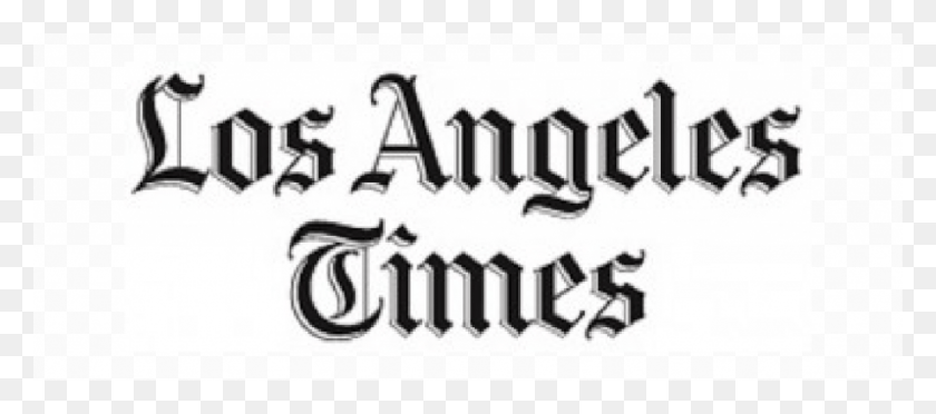 1024x410 Descargar Pngkibo In The News La Times Angeles Times, Texto, Etiqueta, Alfabeto Hd Png