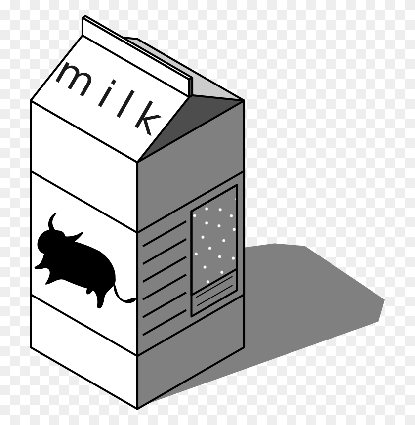 719x800 Kick The Carton Low Fat Milk Cartoon, Mailbox, Letterbox, Cat HD PNG Download