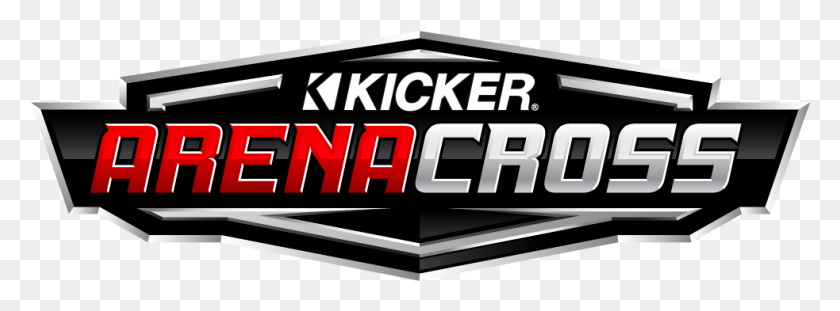 983x317 Descargar Png Kicker Arenacross 2019 Logo Kicker Livin Loud, Texto, Edificio, Deporte Hd Png