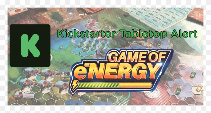 1000x500 Kickstarter Tabletop Alert Game Of Energy Pc Game, Gambling, Slot, Housing HD PNG Download