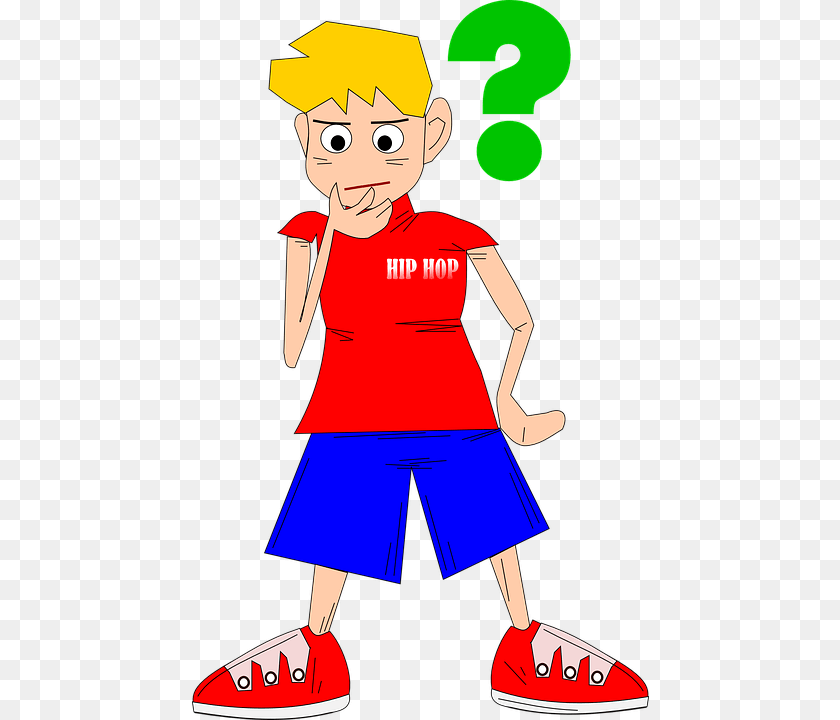 457x720 Kid Boy Child Question Mark Thinking What To Find The Missing Number In The Circle, Clothing, Shorts, Person, Face Sticker PNG