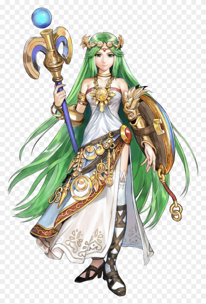 1200x1819 Kid Icarus Palutena, Person, Human, Figurine HD PNG Download