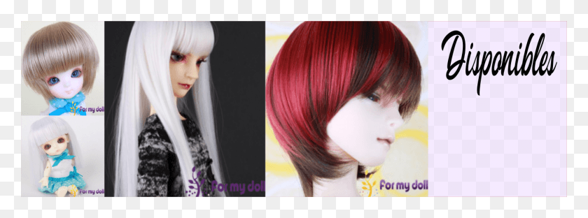 1367x443 Kid Zuzu Delf Corni Lace Wig, Doll, Toy, Hair HD PNG Download