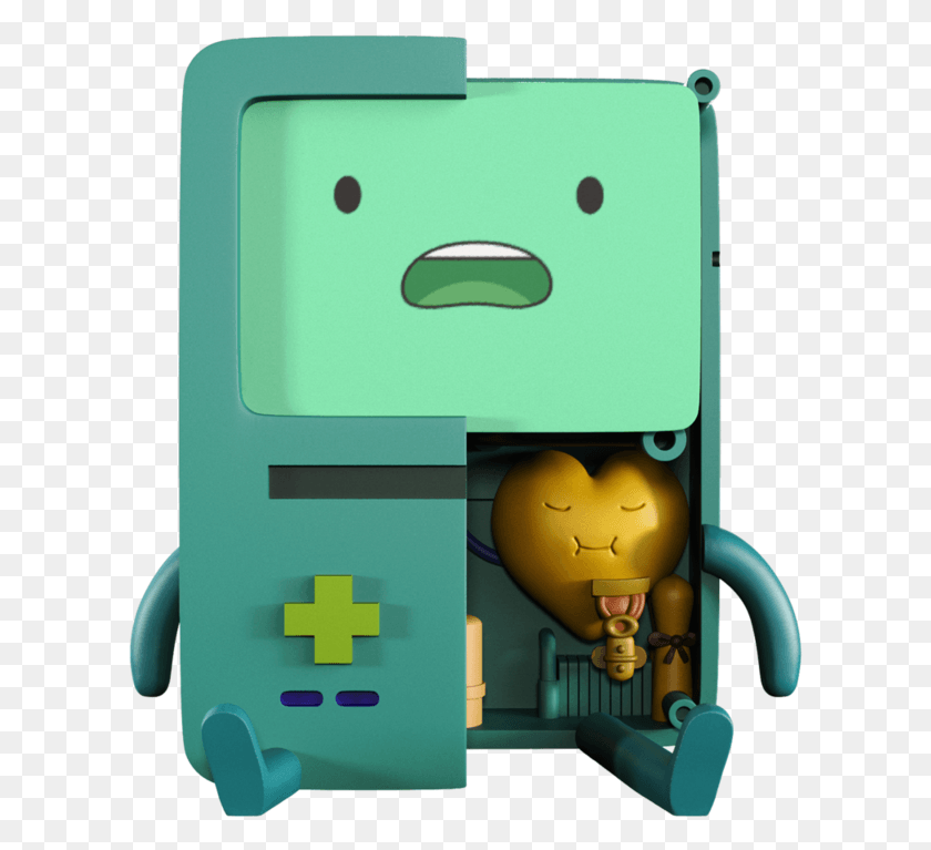 609x707 Descargar Png Kidrobot X Adventure Time Bmo Real Bmo Hora De Aventura, Juguete, Texto, Electrónica Hd Png
