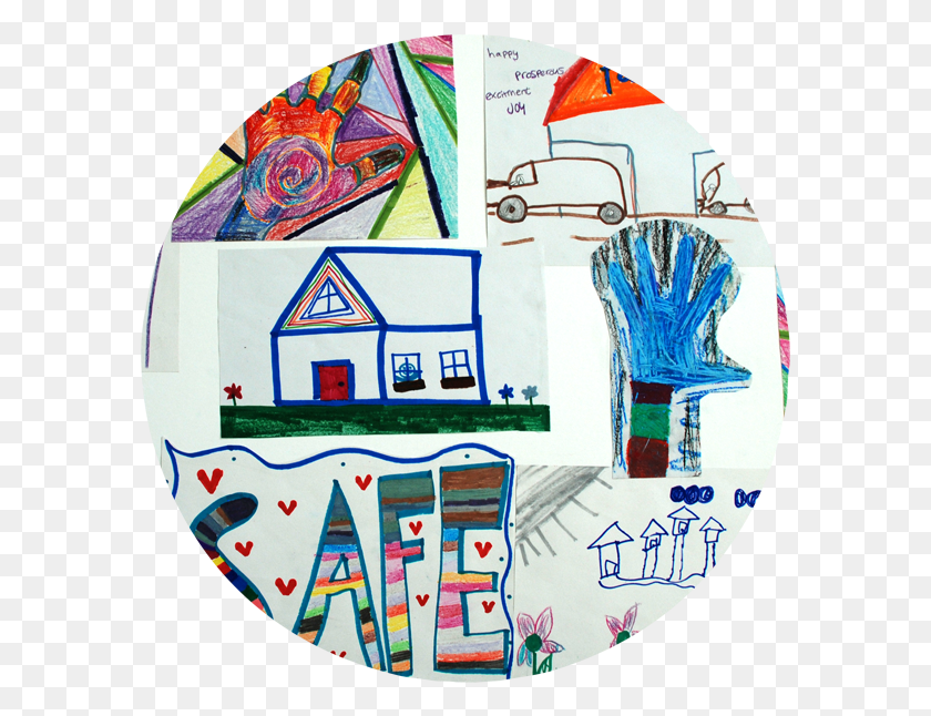 587x586 Kids Art What Home Means To Me Home Means To Me, Interior Design, Indoors HD PNG Download