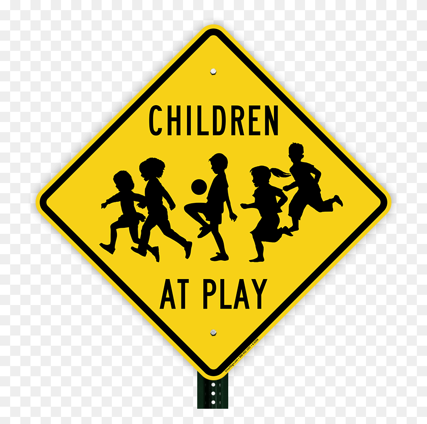 735x774 Kids At Play Sign Oamaru, Symbol, Person, Human HD PNG Download