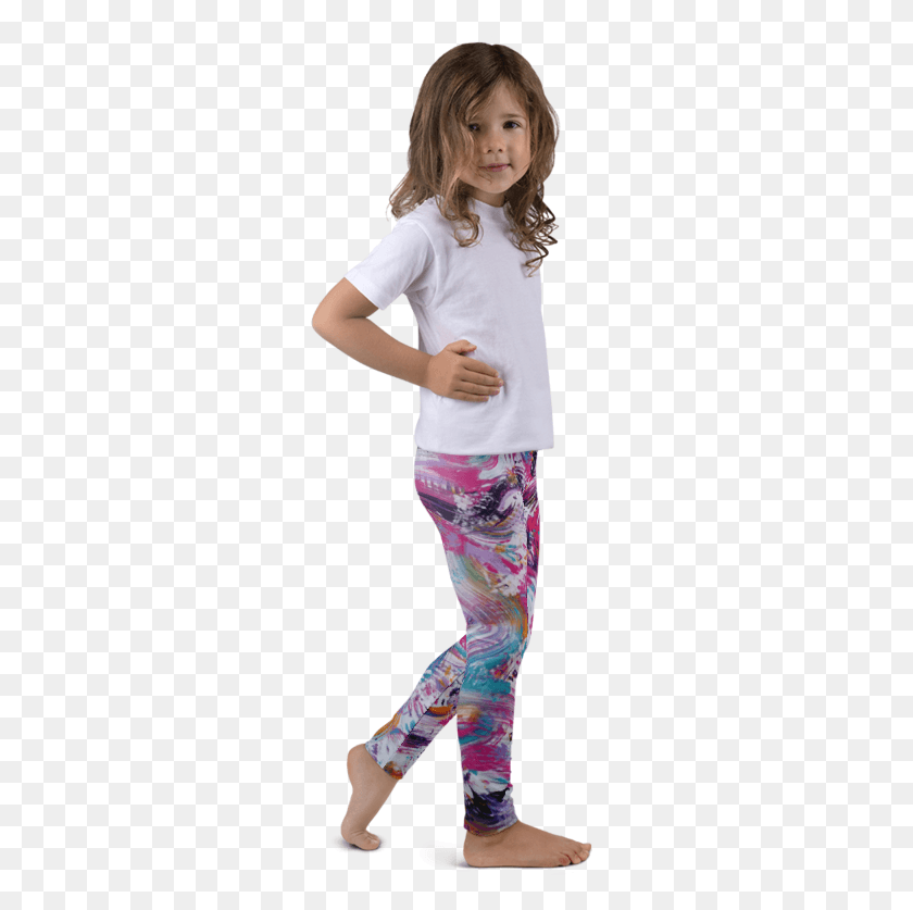 270x777 Kids Dance Little Girl Legging, Clothing, Sleeve, Person HD PNG Download