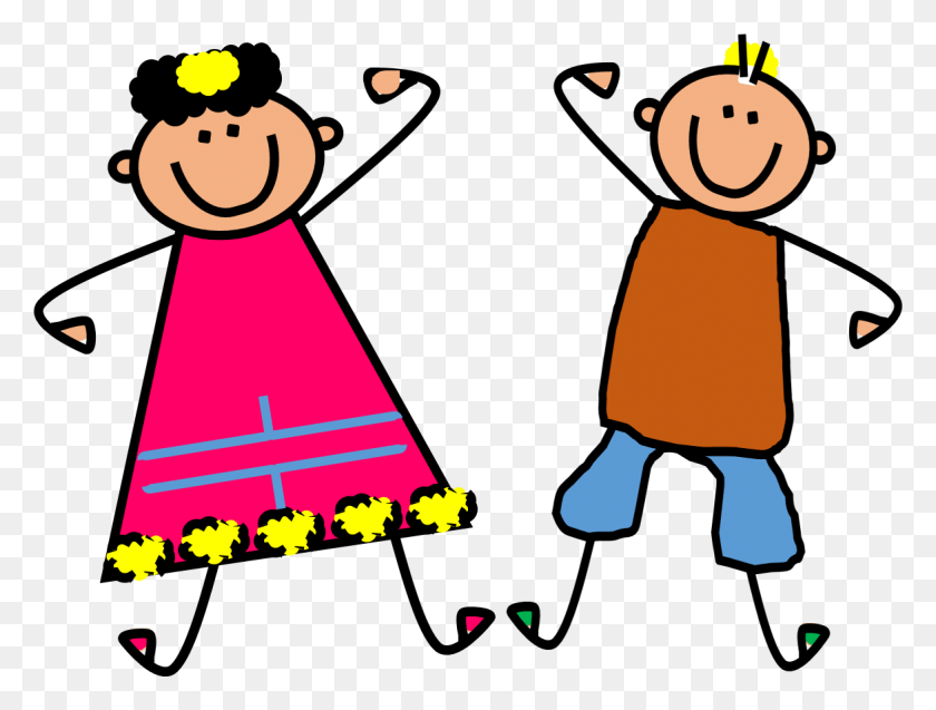 1172x867 Дети Танцуют Клипарт На Getdrawings Счастливый Ребенок Клипарт, Одежда, Одежда, Платье Hd Png Скачать