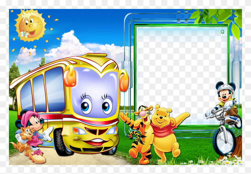 1600x1074 Kids Frames, Wheel, Machine, Van HD PNG Download