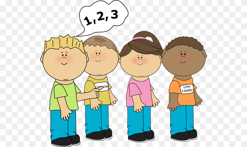 Kids In A Line Clipart, Book, Comics, Publication, Baby PNG
