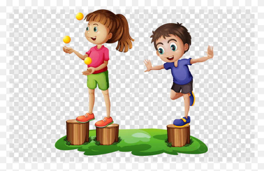 900x560 Kids Playing Clipart Royalty Free Clip Art Buster Moon The Koala, Person, Human, Performer HD PNG Download